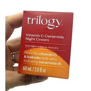 TRILOGY Vitamin C Ceramide Night Cream 60ml/2oz EXP 12/2028 NEW BN52652